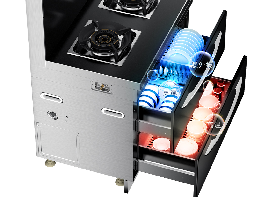 三重消毒的安心，导轨外置使用更放心