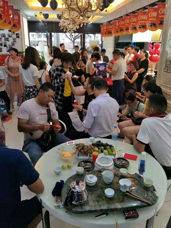 风暴娱乐集成灶漳州周年庆落地68单！