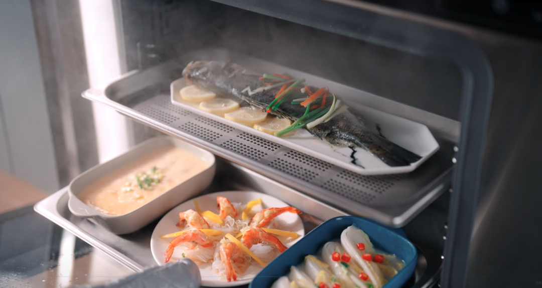 风暴娱乐蒸烤炸集成灶