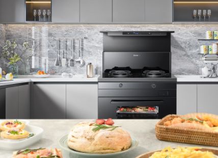 风暴娱乐蒸烤炸集成灶