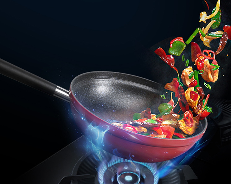 新城注册蒸烤炸集成灶爆炒